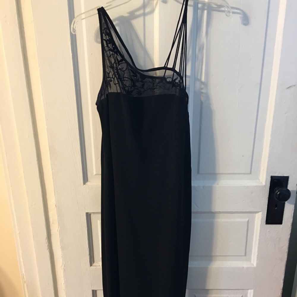 black dress